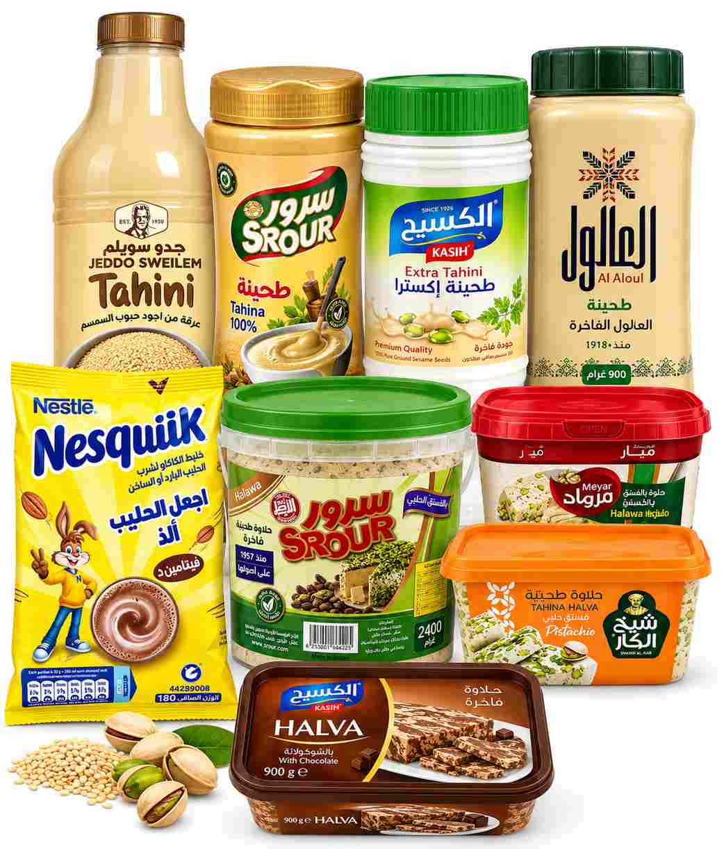 حلاوة وطحينية
